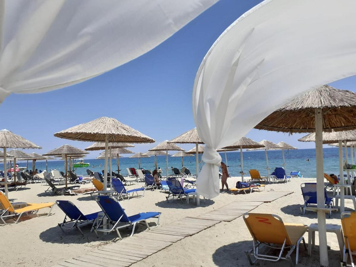 Hotel Zografos Paralía Exterior foto