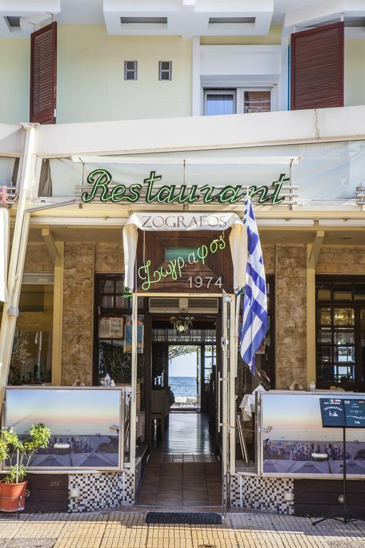 Hotel Zografos Paralía Exterior foto